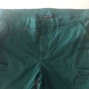 Hunter green shorts